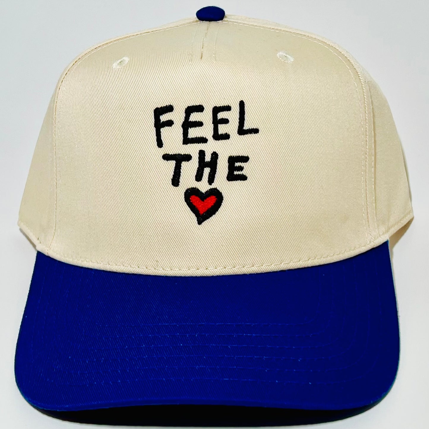 "Feel the Love” Snap Back — Blue